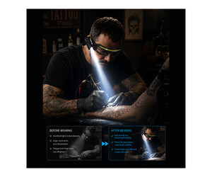 Dual-Light LED Glasses - Rechargeable