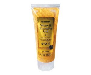 Ozer - Gold - Stencil Application Gel - 120 ml / 4 oz