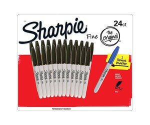 Sharpie - Fine Point Black Set - Pack of 24 + 1