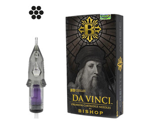 Bishop Rotary - Da Vinci v2 Cartridges - Round Liners - Box of 20