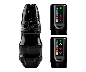 FK Irons - EXO - Wireless Tattoo Machine - Combo Pack - Stealth
