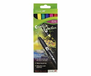 Tombow - Dual Brush Pen - Set of 6