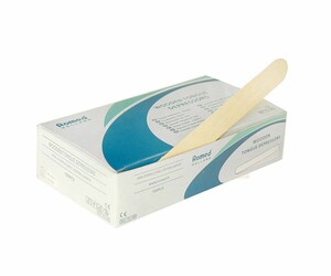 Romed - Abaisse-langues en Bois - Boîte de 100