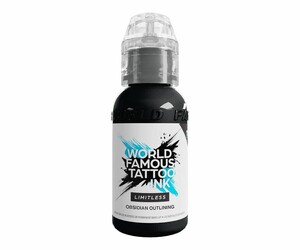 World Famous Limitless - Obsidian Black Outlining
