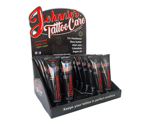 Johnnie's - Tattoo Nachsorge Creme - 20 x 50 ml / 1,7 oz (Display nicht inbegriffen)