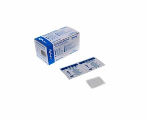 Romed - Lingettes d'Alcool pour Préparation - Boîte de 100