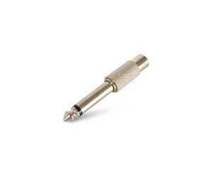 RCA to 6.3 mm Jack Adapter Plug