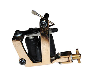 Micky Sharpz - Bronze Tribute - Tattoo Machine - Shader