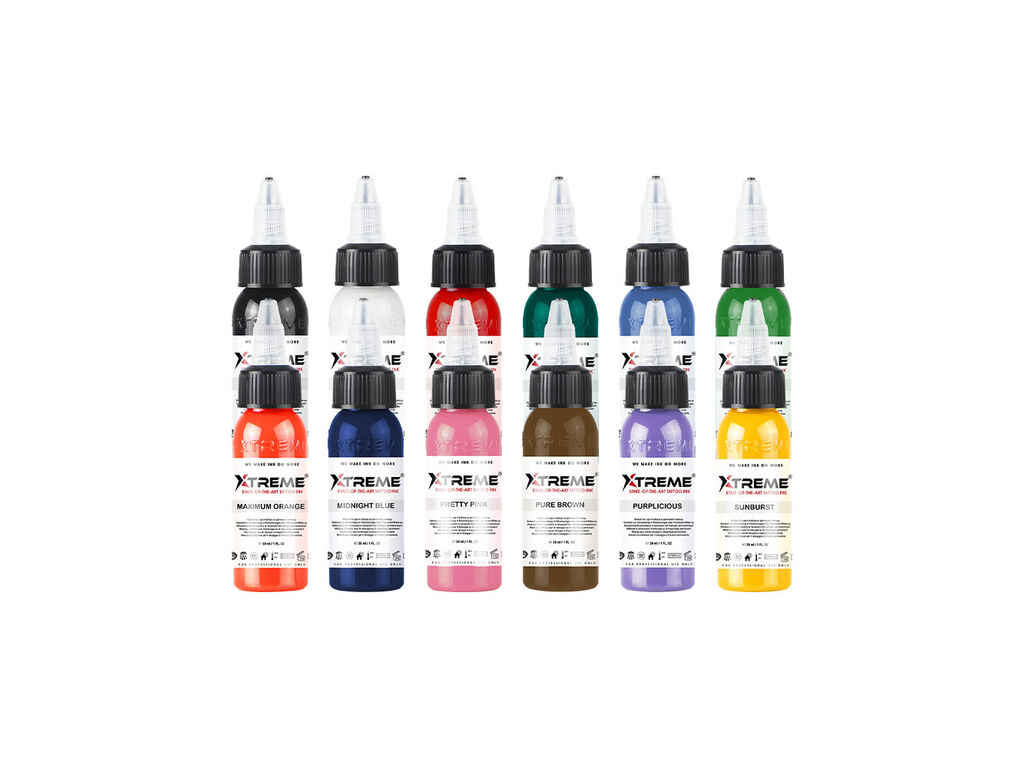 Tattoo inkt sets met complete kleurenrange | Tattooland