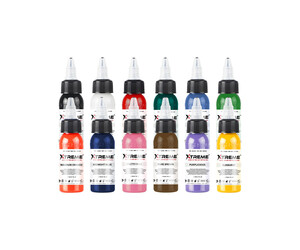 Xtreme Ink - 12 Colour Set - 12 x 30 ml / 1 oz