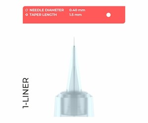 Artyst - H1 Cartridges - 01 Liner 0.40 mm Classic PMU Taper - 10