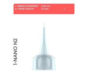 Artyst - H1 Cartridges - 01 Nano N2 0.25 mm Classic PMU Taper - 10