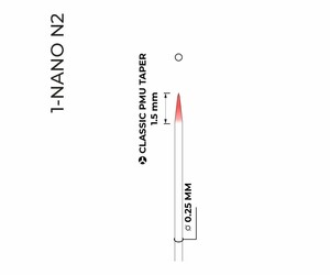Artyst - H1 Cartridges - 01 Nano N2 0.25 mm Classic PMU Taper - 10