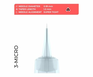 Artyst - H1 Cartridges - 03 Micro 0.18 mm Classic PMU Taper - 10