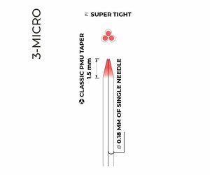 Artyst - H1 Cartridges - 03 Micro 0.18 mm Classic PMU Taper - 10