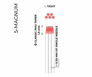 Artyst - H1 Cartridges - 05 Magnum 0.30 mm Classic PMU Taper - 10