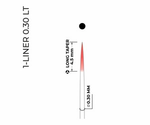 Artyst - H2 Cartridges - 01 Liner 0.30 mm Long Taper - 20
