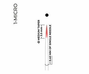Artyst - H2 Cartridges - 01 Micro 0.40 mm Medium Taper - 20