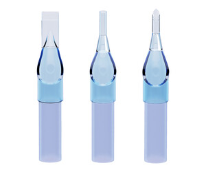 Crystal - Short Tips - Diamond - Box of 50