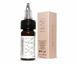 Nuva Colors - Eyebrow - 55 Dark Chocolate - 15 ml / 0.5 oz
