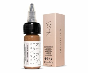 Nuva Colors - Eyebrow - 100 Medium Brown - 15 ml / 0.5 oz