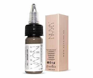 Nuva Colors - Eyebrow - 110 Soft Brown - 15 ml / 0.5 oz