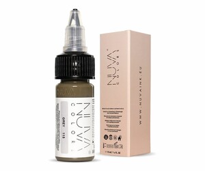 Nuva Colors - Eyebrow - 115 Grey - 15 ml / 0.5 oz