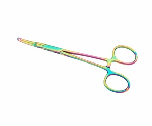 Spectrum Tools - Dermal Anchor Flat Holding Pliers - Multi-Colour