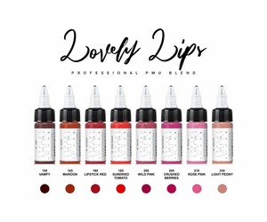 Nuva Colors - Lip Collection Set - 8 x 15 ml / 0,5 oz | Tattooland