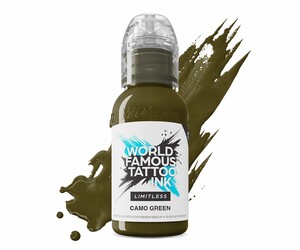 World Famous Limitless - Camo Green - 30 ml / 1 oz