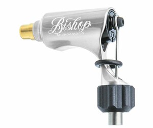 Bishop Rotary オリジナルタトゥーマシン Bishop Rotary - Microangelo v2 - Tattoo Machine - Platinum