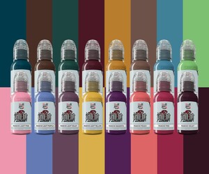 World Famous Limitless - A.D. Pancho Pro Team Colour Set - 16 x 30 ml / 1 oz
