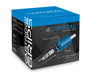 Crystal - Disposable Cartridge Grips - 25 mm - Box of 15