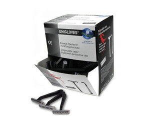 Unigloves - Black Line - Wegwerp Scheermesjes - Doos van 100