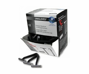 Unigloves - Black Line - Wegwerp Scheermesjes - Doos van 100
