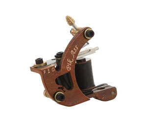 Cyber - Brass Pik Ass - Tattoo Machine - Shader