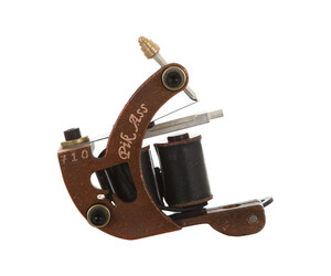 Cyber - Brass Pik Ass - Tattoo Machine - Shader