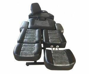 Professional - Classic - Tattoo Client Chair - Black & Grey