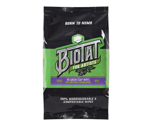 Biotat - Green Soap - Wipes - Pack of 40
