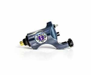Bishop Rotary - V6 - Tattoo Machine - RCA - Gun Metal Grey
