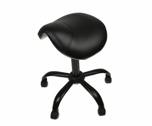 Professional - Saddle Stool - Black