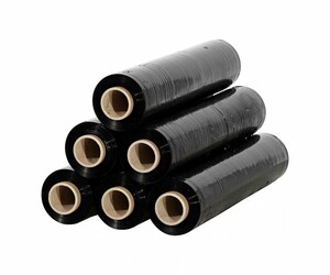 Stretchfolie - 50 cm x 300 meter - Schwarz