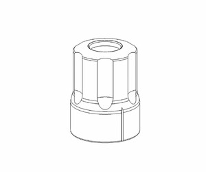 Ink Machines - Dragonfly X2 / Stingray X2 - Onderdeel Nr. 94 - X2 Cap (Cap Only)