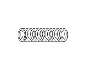 Ink Machines - Dragonfly X2 / Stingray X2 - Part No. 79 - Inner Piston Spring for Cartridges
