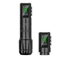 Elite - Inksafe Flexo - Wireless Tattoo Machine - Combo Pack - Black