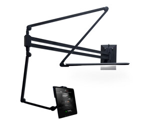 Adjustable Wall-Mounted Lamp with Phone / Tablet Holder
