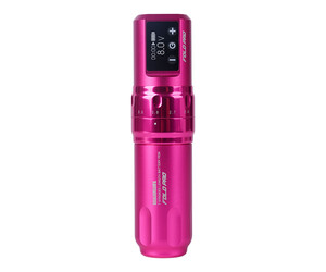Dragonhawk - Mast Fold Pro - Wireless Tattoo Machine - Combo Pack - Pink