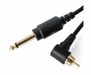 Inkjecta - RCA Cable - Angulaire - Noir