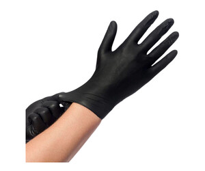 Comforties - Premium - Nitrile Gloves - Black - Box of 100