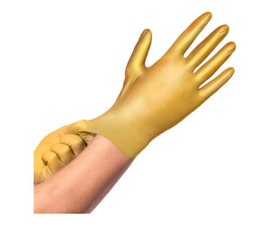 Comforties - Glamour - Nitrile Gloves - Gold - Box of 100